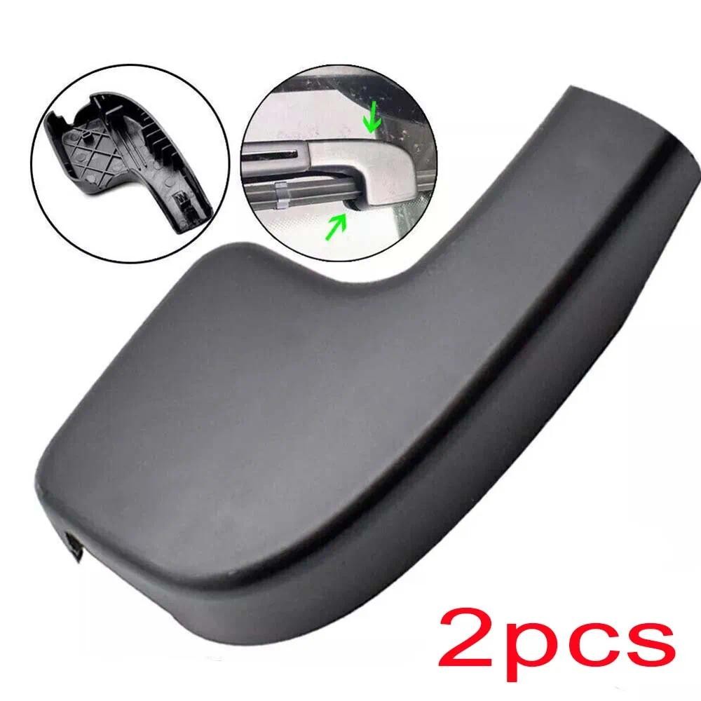 2ชิ้นรถด้านหน้ากระจกปัดน้ําฝนแขนอ่อนนุชปกหมวก 61617138990 7138990 สําหรับ BMW 3 Coupe Touring E90 E9