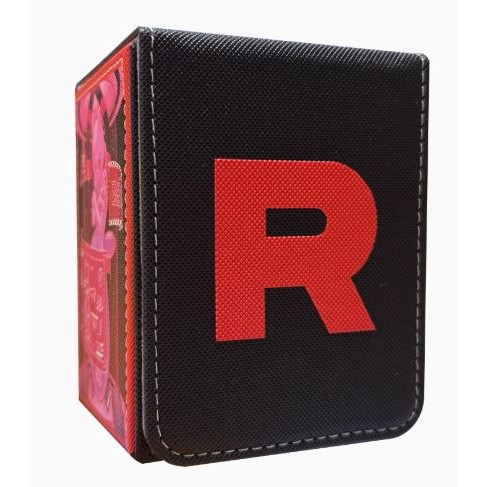 PU ทีม Rocket Deck กล่องสําหรับ Pokemon Lorcana MTG Duel Master Vanguard One Piece Union Arena Digim