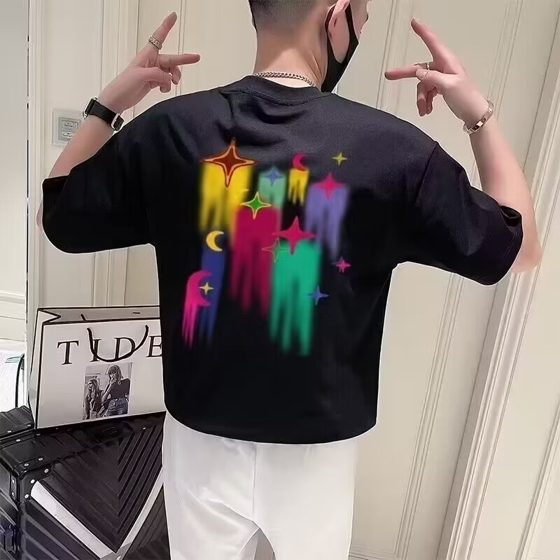 COD 2025P12 (Combed Cotton) C-666 Black/White/Sizes S-5XL new23 31M9