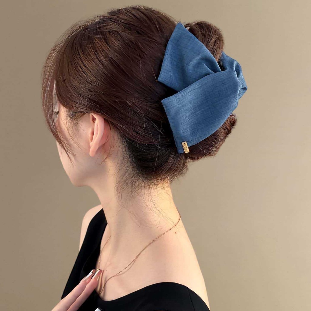 Town Shell - Jeans Lala Korean Hair Claw / กิ๊บติดผมเกาหลีระดับพรีเมียม