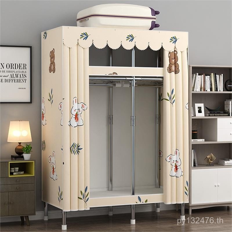 ครัวเรือน Bold jhj เช่า House หนาห้องนอน Acquired เดี่ยวประหยัดหอพักทั้งหมดโครงเหล็กตู้เสื้อผ้าผ้า h