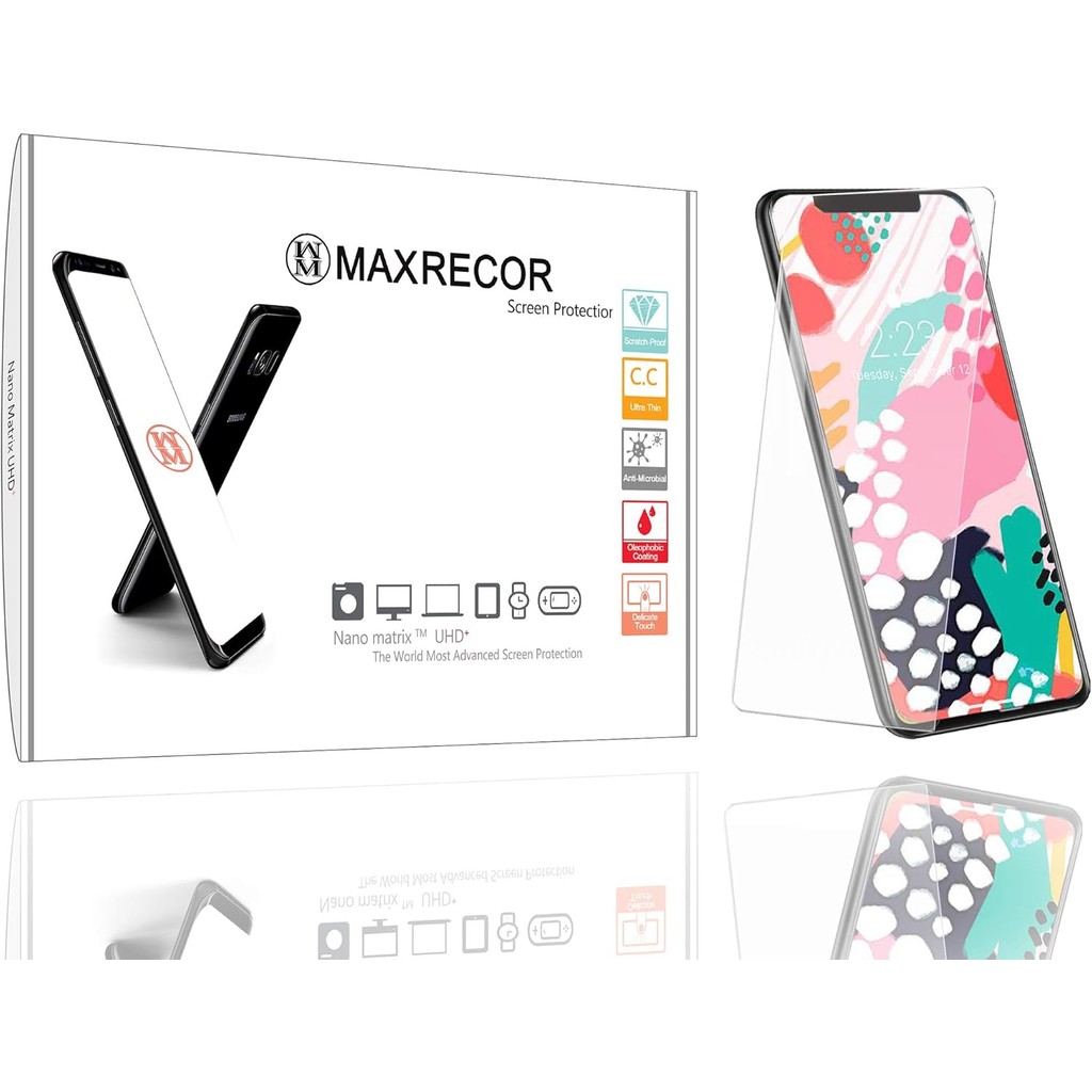 ฟิล์มกันรอยหน้าจอที่ออกแบบมาสําหรับ 2016 Lincoln MKX MKS Navigator Navigation - Maxrecor Nano Matrix