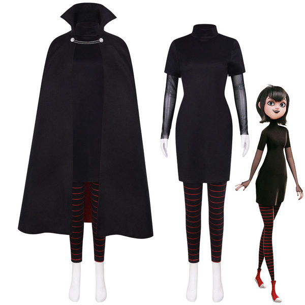 halloween costume ชุดฮาโลวีน คอสเพลย์ Halloween Mavis เหมาะสำหรับการคอสเพลย์ Fairy Hotel พร้อมเสื้อผ