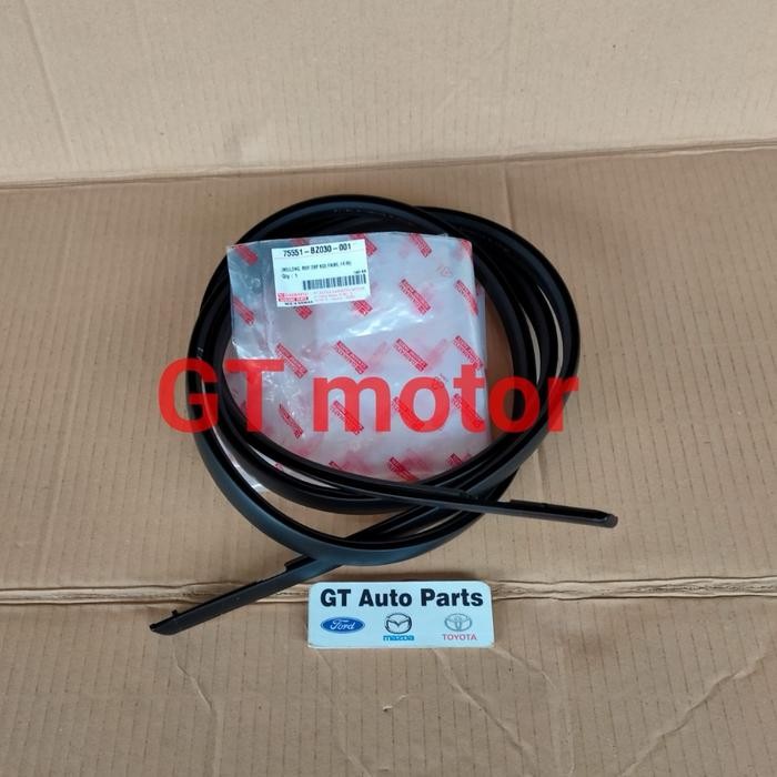 คิ้วหลังคายาง Right Roof List Rush Terios 2006-2017 75551-BZ030