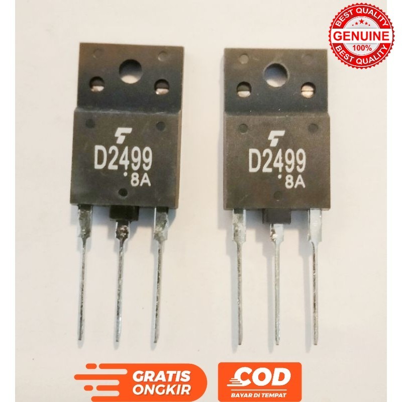 TRANSISTOR TR D2499 D 2499 คุณภาพดีต้นฉบับ