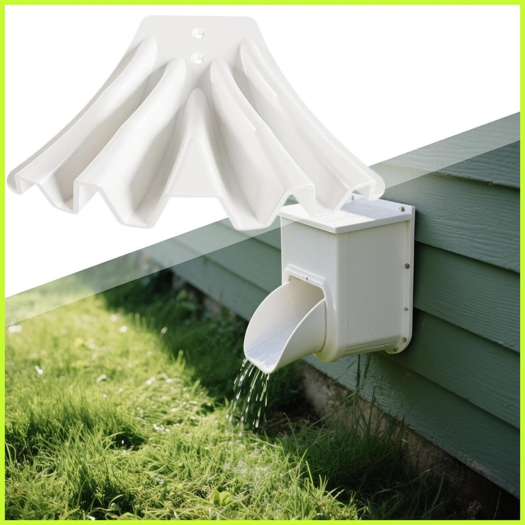 Rain Gutter Diverter Rain Water Drain Gutter Disper Foundation Protection Rainwater Drain Dispersal 