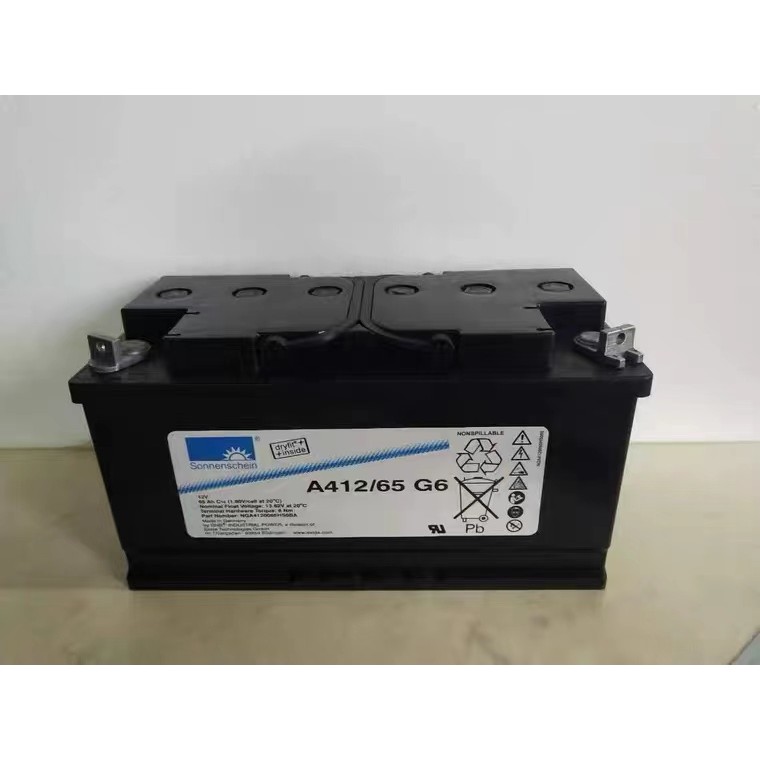 Sonnenschein แบตเตอรี่ซันไชน์เยอรมัน A412/65G6 12V65AH แบตเตอรี่คอลลอยด์รับประกันสามปี