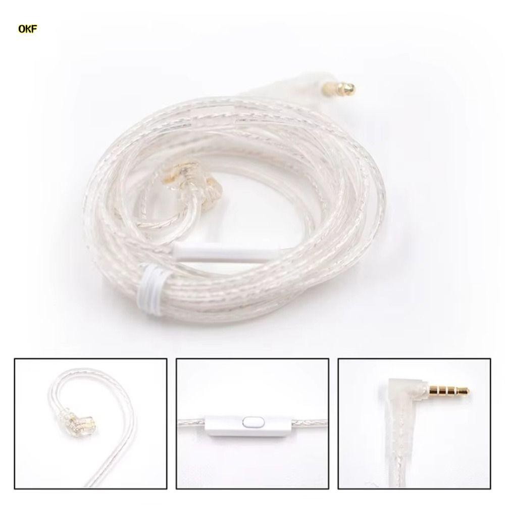 OKF KZ หูฟังสายไฟ,พร้อมไมโครโฟน 3.5 มม.2PIN KZ หูฟังสาย, Consumer Electronics In Ear Silver Plated อ