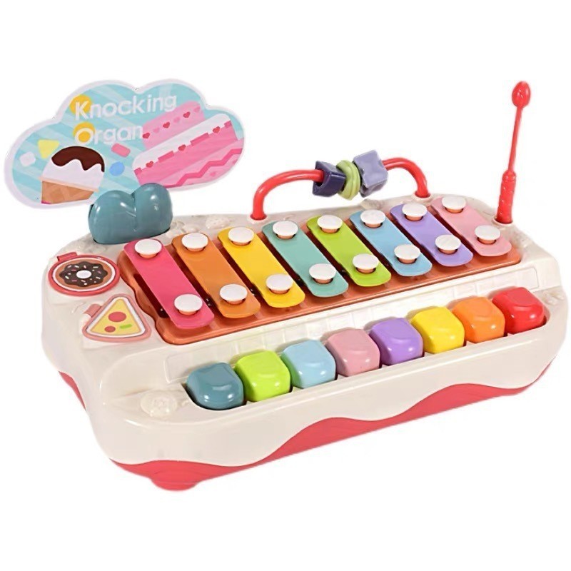 ของเล่น เสริมพัฒนาการ 2in1 ไซโลโฟน ระนาดเด็ก