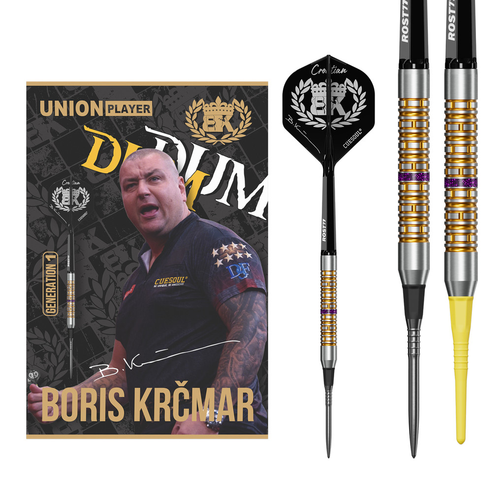 CUESOUL Boris KrčmarGeneration One 95% Tungsten Dart Set