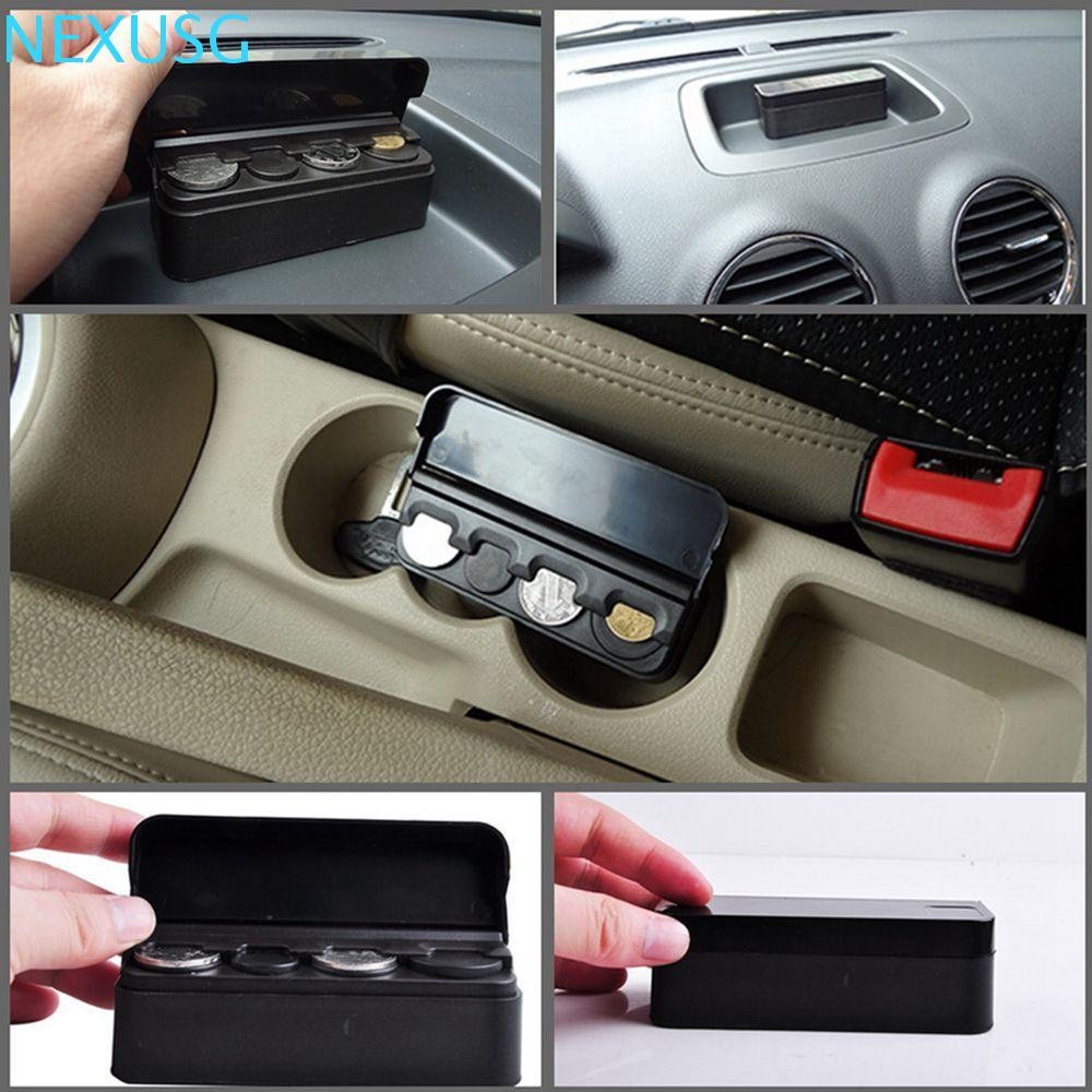 NEXUSG Collecting Box Organizer Car Car Parts Holder Small Wallet Coin Coin Coin Storage