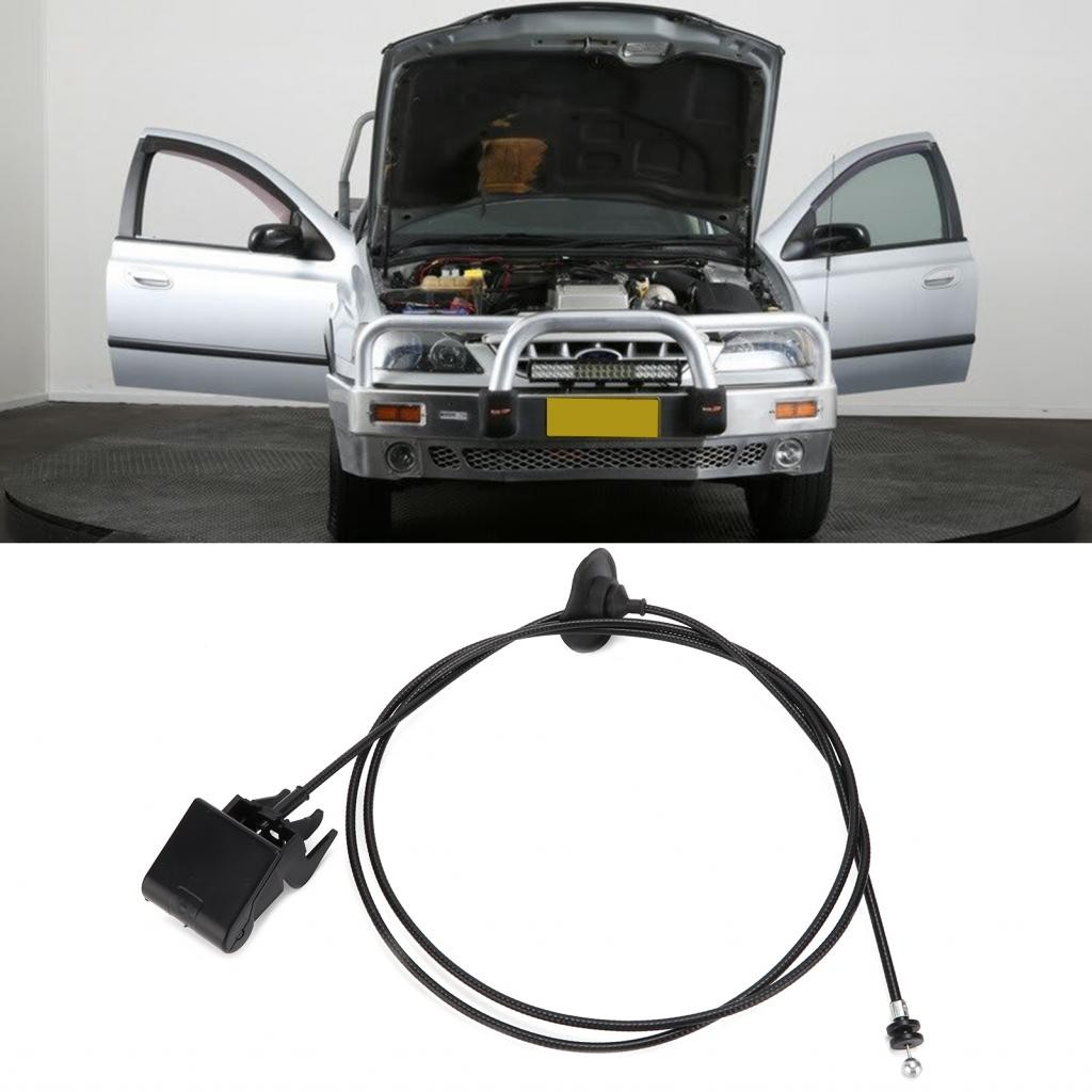 เครื่องยนต์ Hood Release Cable Latch ทนทานสําหรับเปลี่ยน Ford Falcon Fairlane LTD XR6 XR8 GT FPV