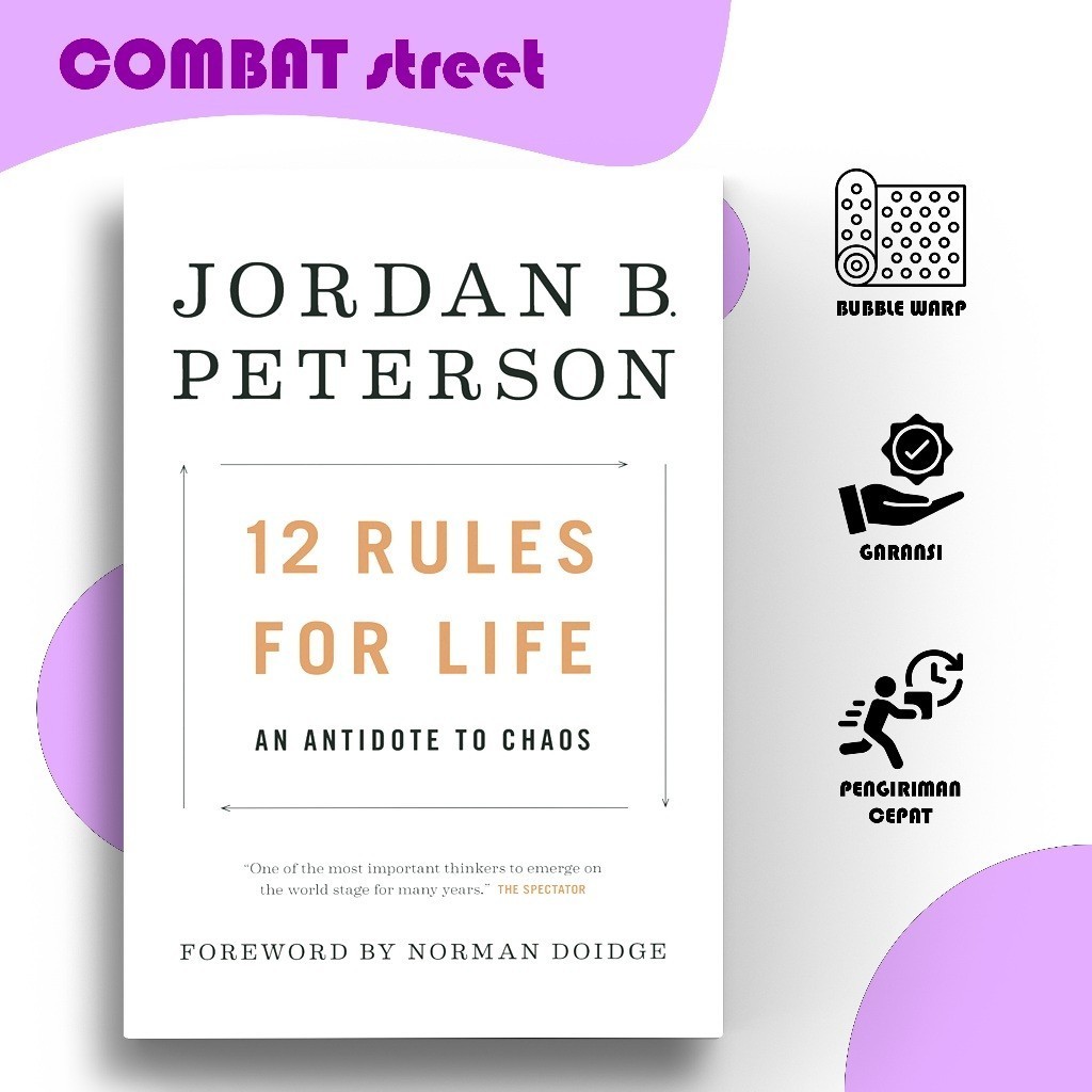12 กฎสําหรับชีวิตโดย Jordan B Peterson
