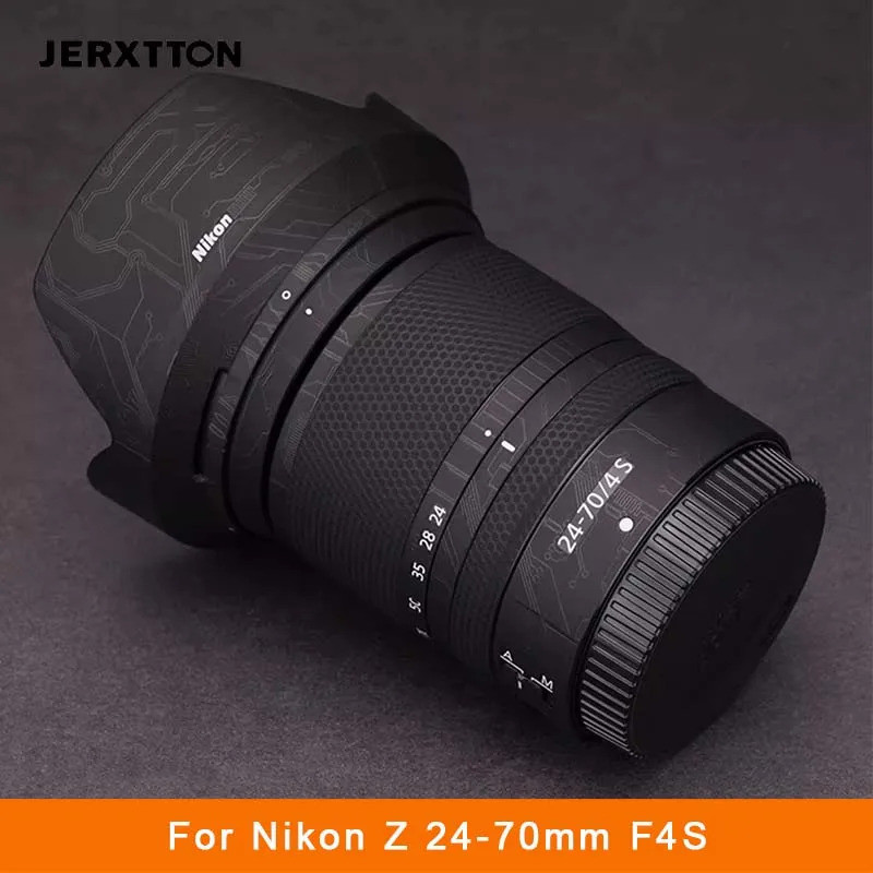 NIKKOR Z 24 70 F4 S สติกเกอร์เลนส์กล้อง Coat Wrap ฟิล์มป้องกันไวนิล Decal สําหรับ Nikon Z 24-70 มม.F