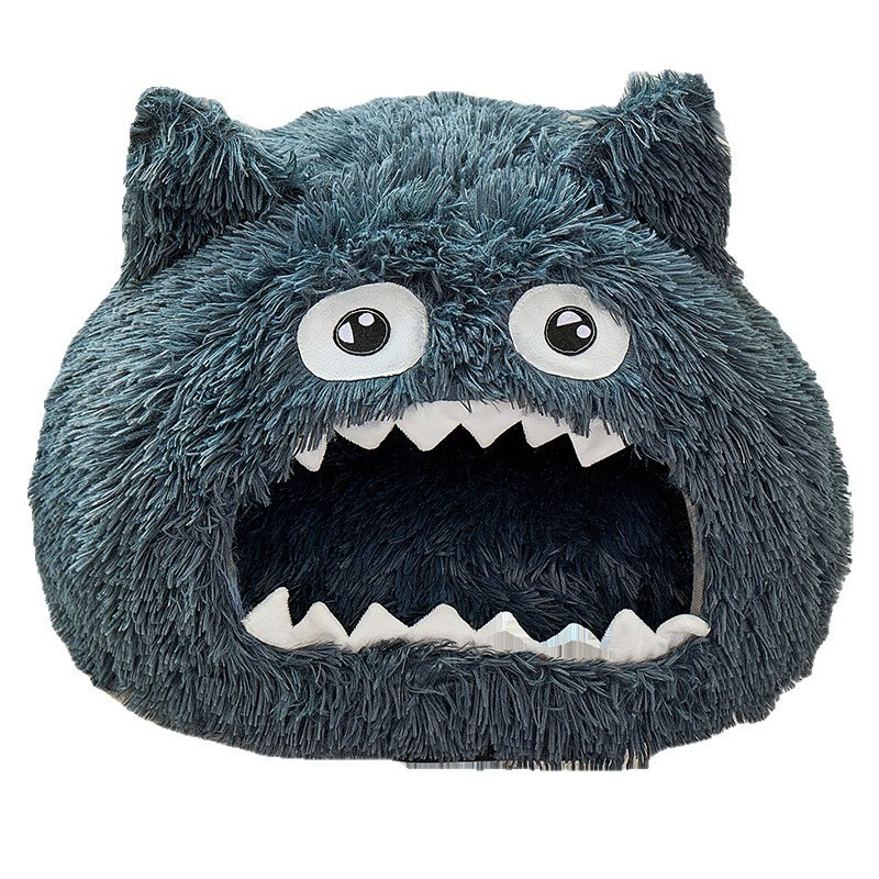 FOR_PET บ้านแมว หลุมนอนแมว หลุมแมวความชื้นหลักฐาน กึ่งปิดป้อ งกันลม ของใช้แมว - รูปที่ 7