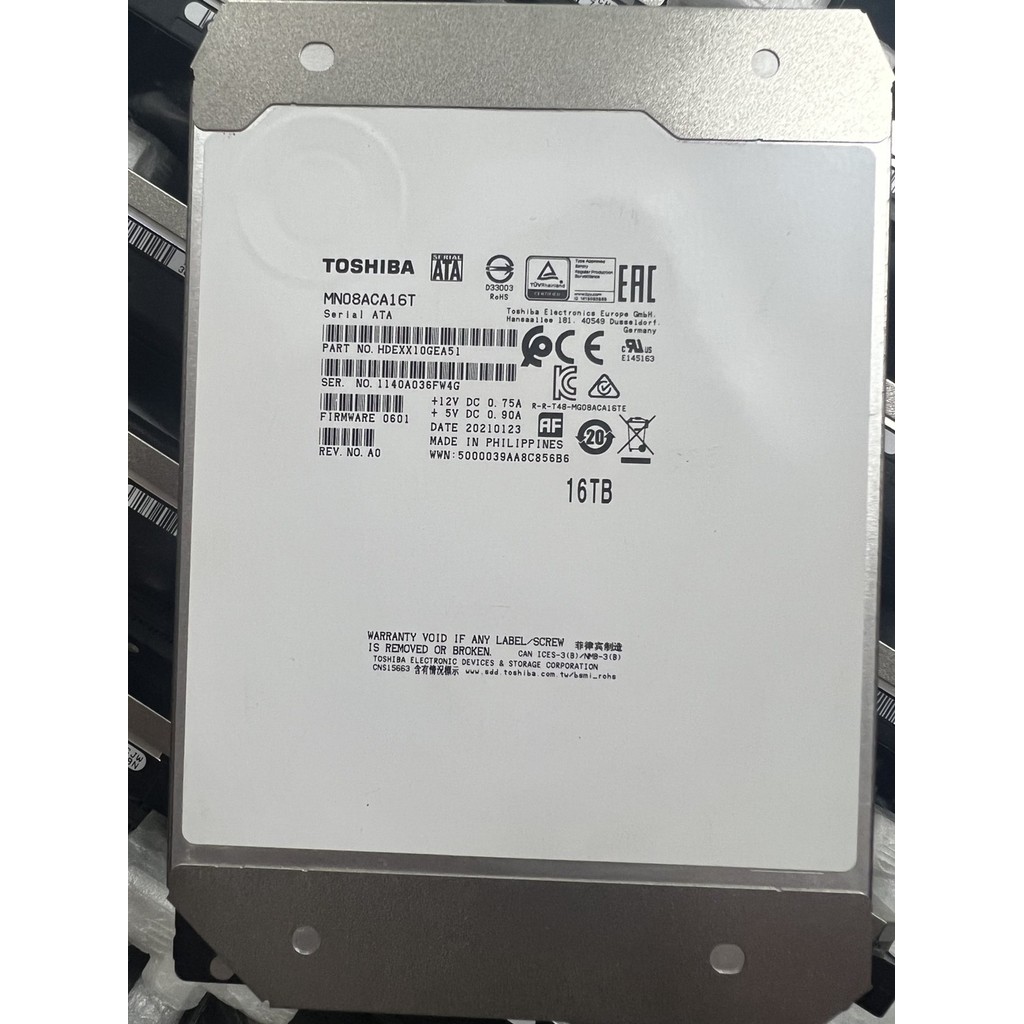 Toshiba Lenovo 16T Enterprise Hard Disk 16TB การเฝ้าระวัง Video Security NAS Array 16t Desktop Mecha