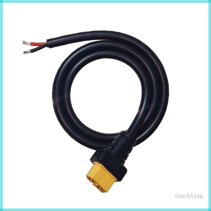 ดาว xt60ขั้วต่อหญิง xt60สายต่อสําหรับระยะไกลสถานีไฟฟ้าแบบพกพาแผงพลังงานแสงอาทิตย์ตัวเชื่อมต่อสายเคเบ