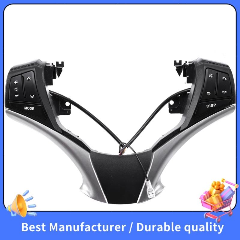 สวิตช์ควบคุมเสียง 84250-0D120 84250-0D120-E0 พวงมาลัยมัลติฟังก์ชั่น Fit สําหรับ 2013-2016 10 Key