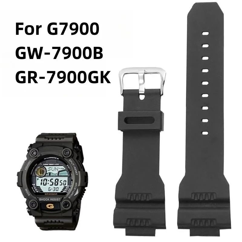 สายนาฬิกา Casio G-shock G-7900 GW-7900 สีดํา