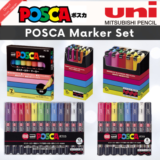 POSCA Marker Set – Japan Authentic