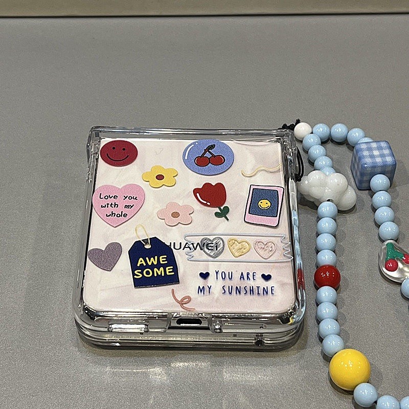 SAMSUNG กรณีพับเคสโทรศัพท์สําหรับ SAMSUNG ZFLIP2 ZFLIP3 ZFLIP4 ZFLIP5 ZFLIP6 ZFLIP7 W26 Flip OPPO FI