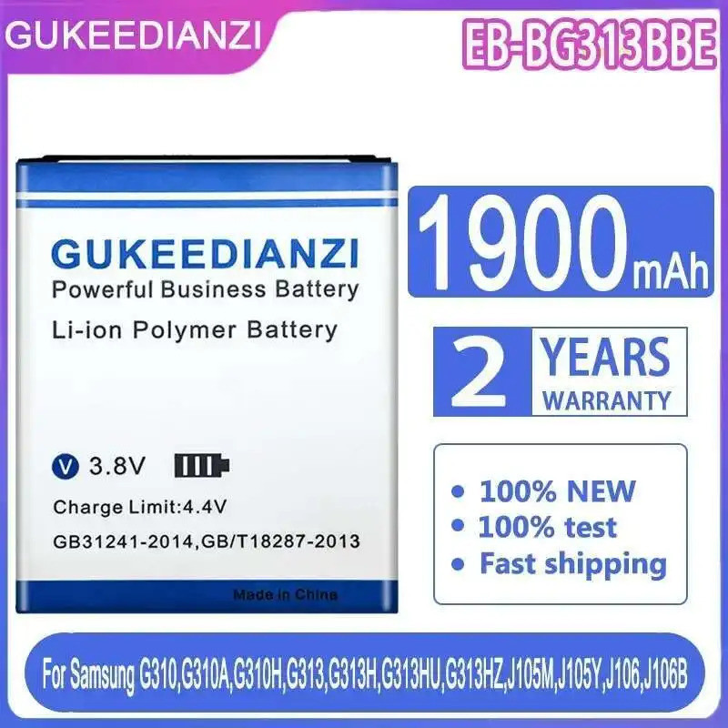 แบตเตอรี่โทรศัพท์มือถือ EB-BG313BBE 1900Mah สําหรับ Samsung G310,G310A,G310H,G313,G313H,G313HU,G313H