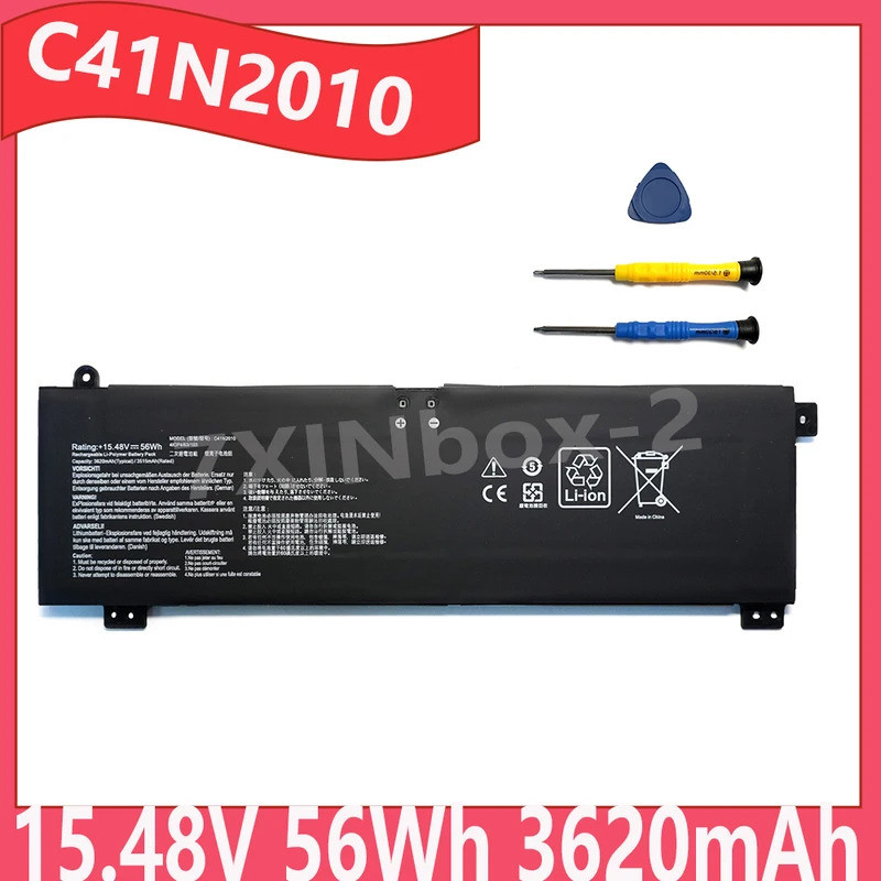 C41N2010 15.48V 56Wh 3620mAh แบตเตอรี่แล็ปท็อปสําหรับ ASUS ROG Strix G15 G513IC G513IH G513QC G513QE