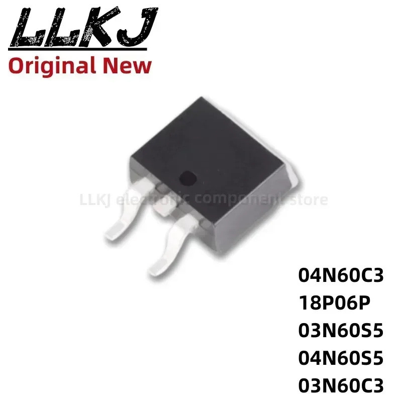 5 ชิ้น SPB04N60C3 SPB18P06P SPB03N60S5 SPB04N60S5 SPB03N60C3 TO263 Field Effect ทรานซิสเตอร์