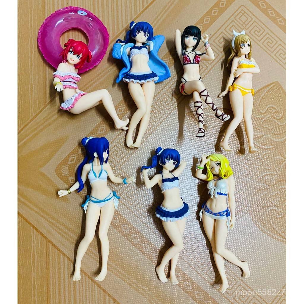 ขายร้อนจํานวนมากชุดว่ายน้ํา Love Live sunshine Kurosha Ruby Multi-Series ตกแต่ง C9I8