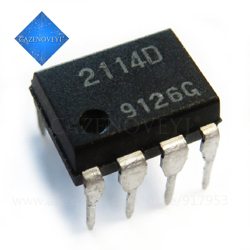 10 ชิ้น NJM2114D JRC2114D NJM2114 2114D 2114 DIP-8 ชิป