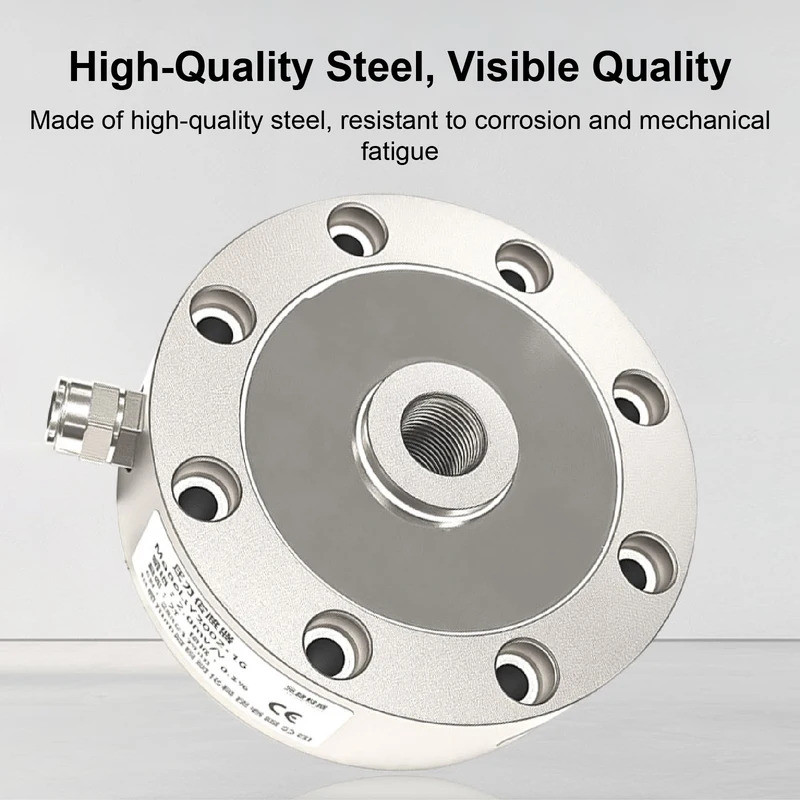 เนื้อแน่น BCBU-1 Spoke Type Wheel Shaped Load Cell Tension Compression Sensor 0-500kg to 10T Low Pro