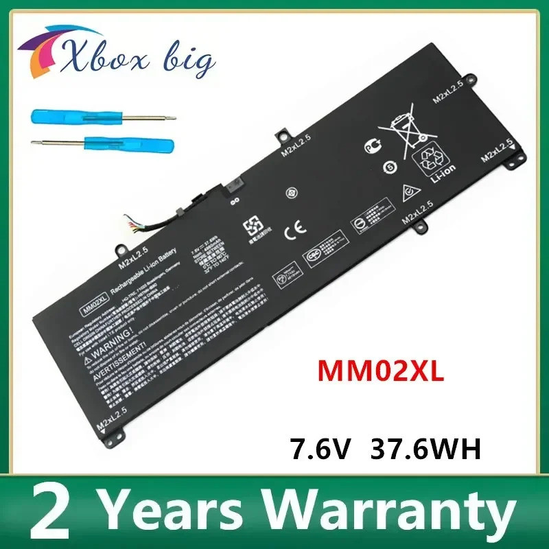 MM02XL แบตเตอรี่สําหรับ HP HSTNN-IB8Q 13-AN0001NA AN0302NG AN0066UR DB8U L27868-2D1 L27868-1C1 L2807