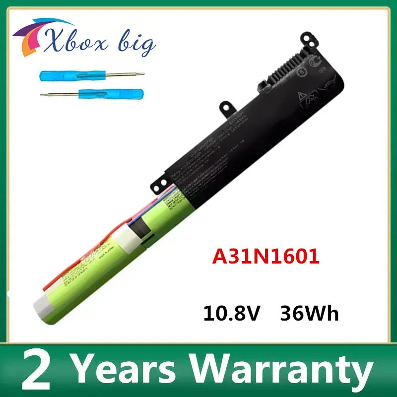 A31N1601 แบตเตอรี่สําหรับ ASUS F541UA R541UA R541UJ R541UV X541SA X541SC X541U X541S X541U X541UA X5