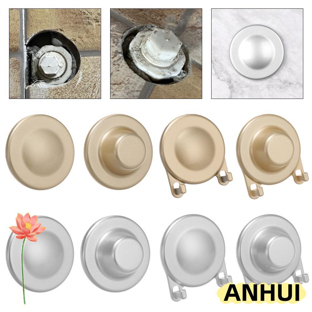 ANHUI 80 มม.สํารองฝาครอบรูภายนอกที่มีประโยชน์ตกแต่งกาวด้วยตนเองพร้อมตะขอเฟอร์นิเจอร์เจาะรูปลั๊ก
