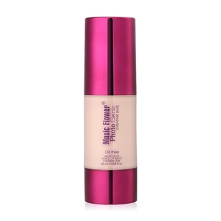 รองพื้น มิวสิค ฟลาวเวอร์ Music Flower Photo Genic Overtime Base Oil Free Foundation ขนาด 30 ml.