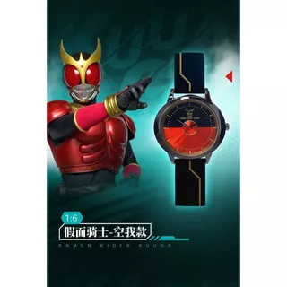 [จินตนาการที่สร้างสรรค์อัจฉริยะ] Kamen Rider Watch สินค้าร่วมแบรนด์เกราะต่อสู้ King Shuangqi นักเรียนกีฬานาฬิกาอิเล็กทรอนิกส์เด็กของขวัญ