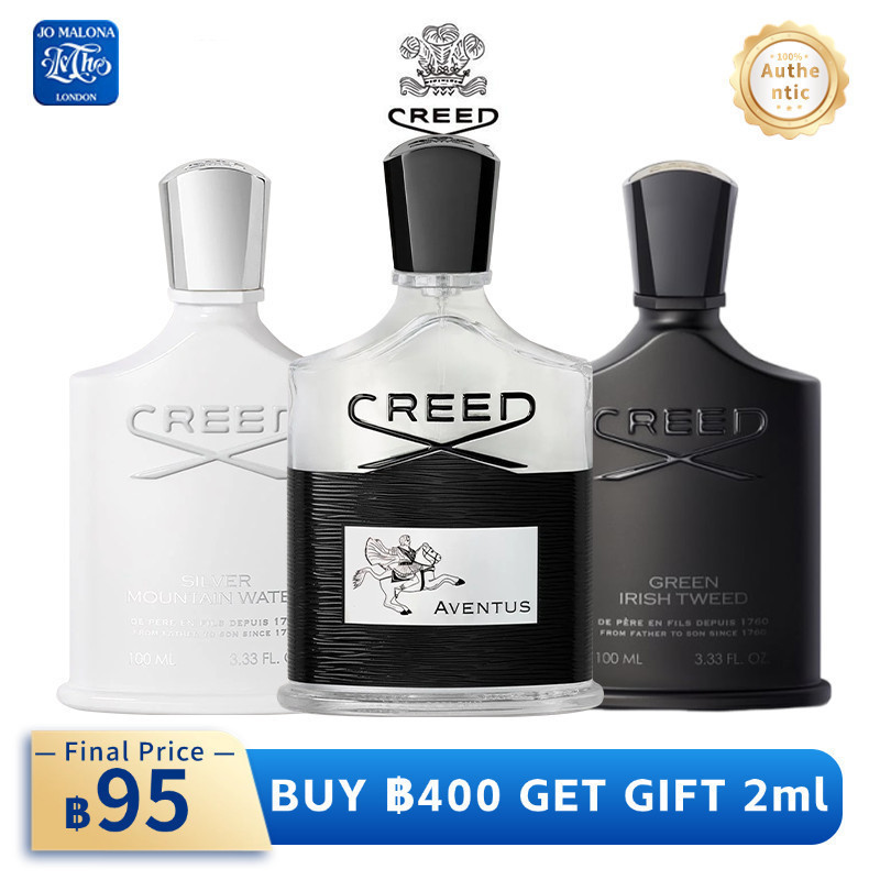 💯[100%สปอตของแท้🚛] Creed Aventus & Silver Mountain Water EDP & Green Irish Tweed EDP 2ml/5ml/10ml น้ำหอมยูนิเซ็กส์