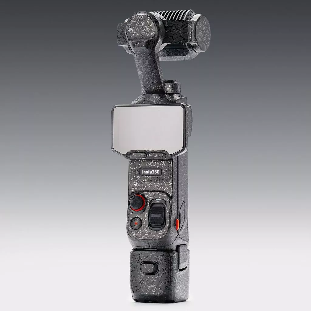 ฟิล์มใช้ได้กับ Shadow Stone Insta360 Luna Ultra PTZ กล้องฟิล์มป้องกันสติกเกอร์ 3M thumbnail 3