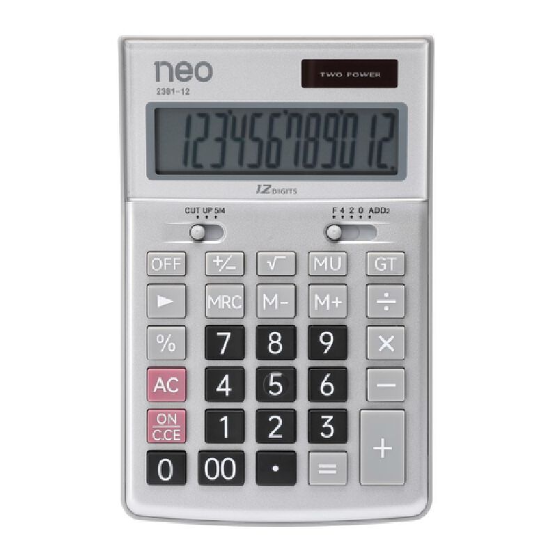 NEO เครื่องคิดเลข 12 หลัก รุ่น 2381-12