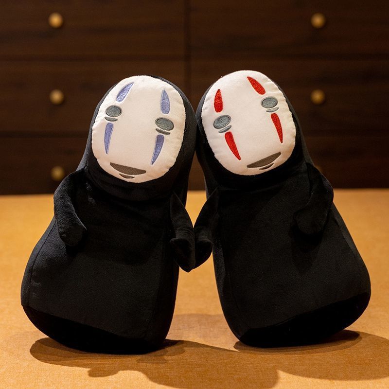 Hayao Miyazaki Spirited Away Faceless ตุ๊กตาชายตุ๊กตาหมอนส่งแฟนของขวัญวันเกิด Influencer Hayao Miyaz