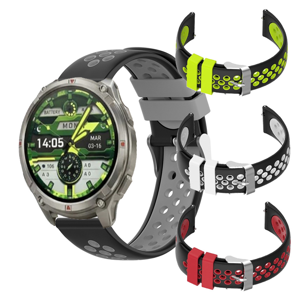 Axon Mega Active Smart Watch สายซิลิโคนสําหรับ Axon Mega Active Smart Watch Band สายรัดข้อมือแบบนุ่ม