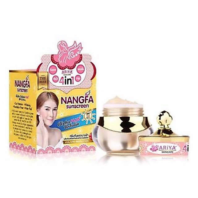 ครีมกันแดดนางฟ้า By Ariya Nangfa Sunscreen spf50pa+++