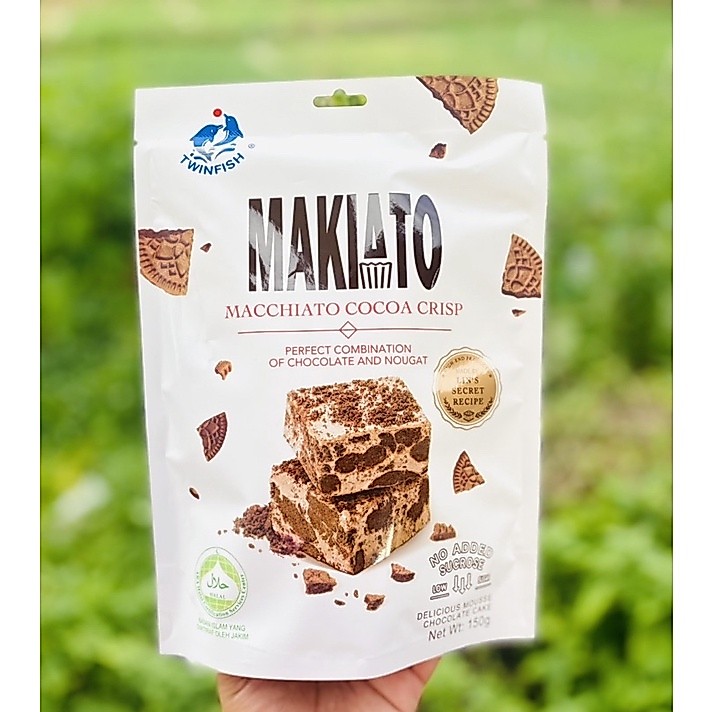 บราวนี่ Makiato บราวนี่หนึบหวานน้อย