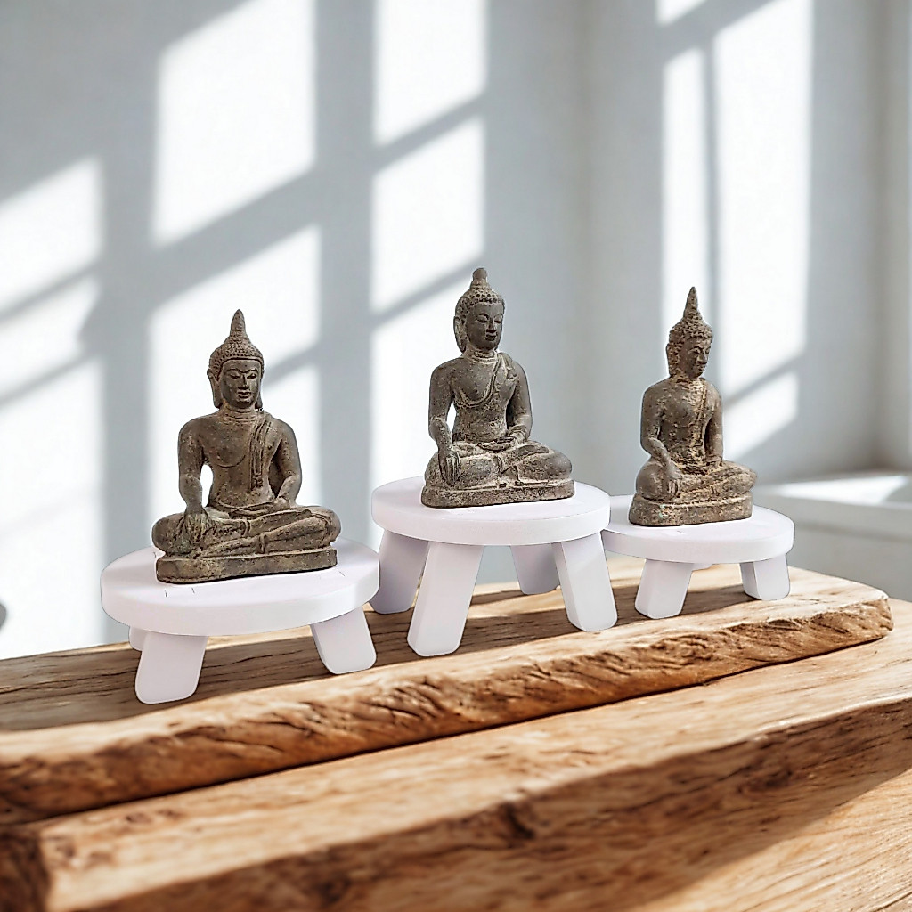ฐานรองพระ โต๊ะวางพระเล็ก มี 3 แบบ ชั้นวางพระมินิมอล หิ้งพระมินิ  k10-bdstand01