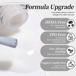 【Local】BORN PRETTY 15ml Pure White Nail Gel Polish Super Bright Long Lasting Varnis กึ่งถาวรสําหรับเล็บ