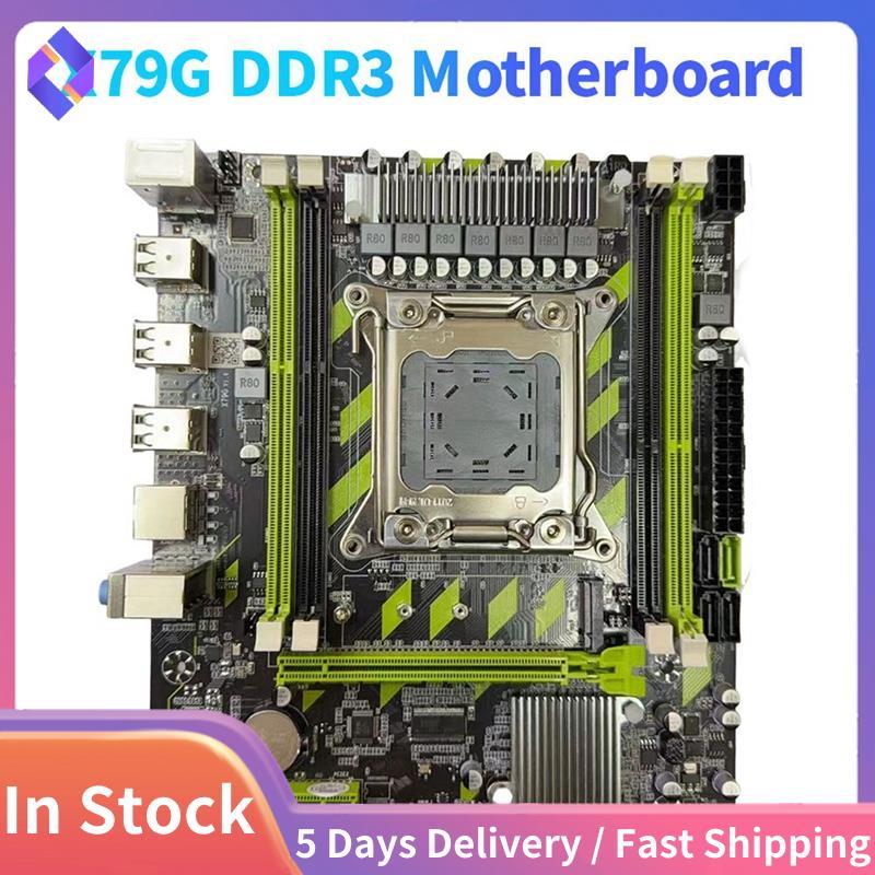 X79G DDR3 เมนบอร์ด LGA2011 4XDDR3 RECC ช่อง M.2 NVME PCI-E X16 SATA3.0 Server X79 เมนบอร์ดสําหรับเล่