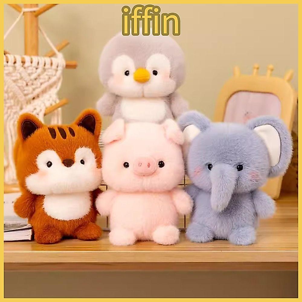 🐇🐇 IFFIN ตุ๊กตาสหาย,16เซนติเมตรช้างตุ๊กตาสัตว์หมอน,แฟชั่นหมีสุดนุ่มตุ๊กตาสัตว์ของเล่นตุ๊กตานอนของขวัญ