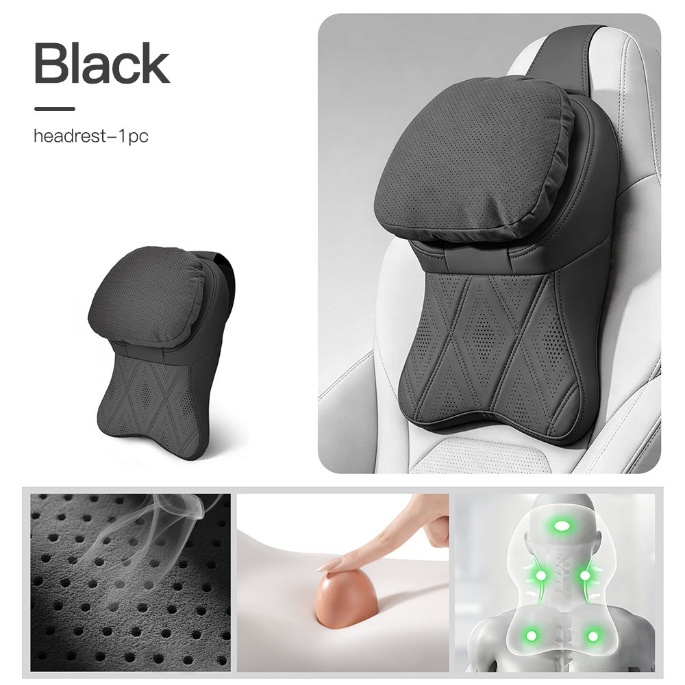 คุณภาพสูงรถ Headrest เบาะรถที่นั่งคอหมอน Perforated สําหรับ Great Wall WEY กาแฟ 01 Macchiato DHT 07 