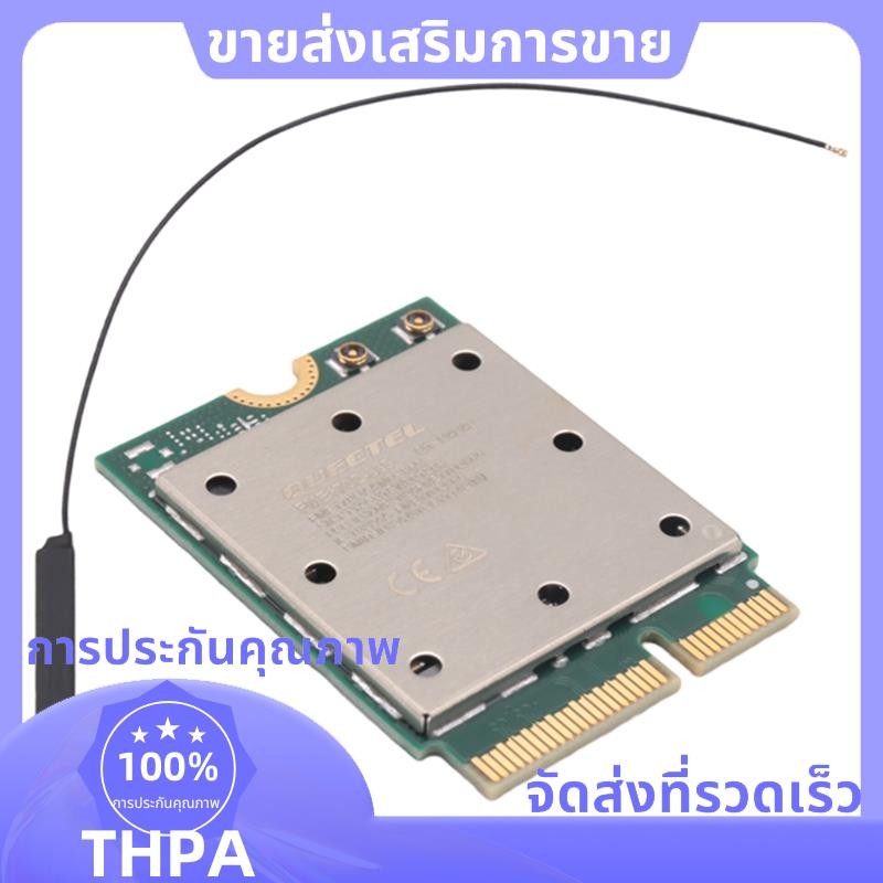 การ์ดเครือข่าย Wifi 7 QCNCM865 M.2 5.3 อะแดปเตอร์ Wifi 6E Wlan สูงสุด 5.8Gbps สําหรับ Win11 .paudnef