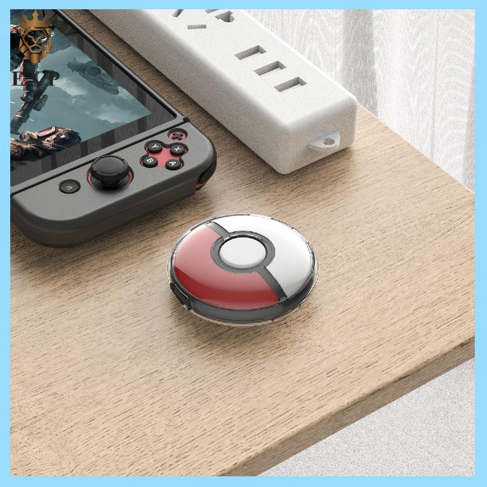 [explosion1.th] เคสป้องกันแบบใสพร้อมเชือกมือแบบใส PC สําหรับ Pokémon Go Plus + Crystal